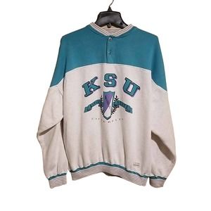 Vintage Gear for Sports Kansas State University Wildcats Sweater Size XL